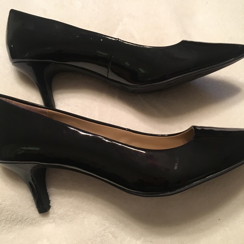 Black Patten Leather Dress Shoes